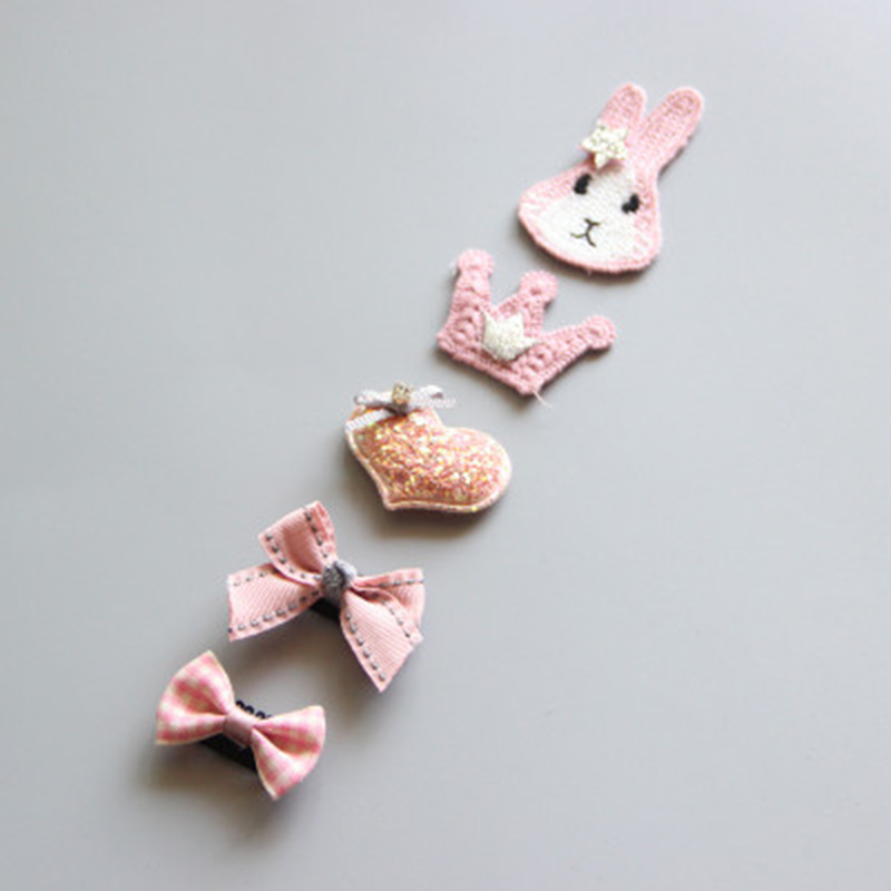 Toddler Hair Clips Set (5Pcs)